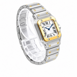 Cartier Santos Galbée 24MM W20012C4 Two-Tone Watch